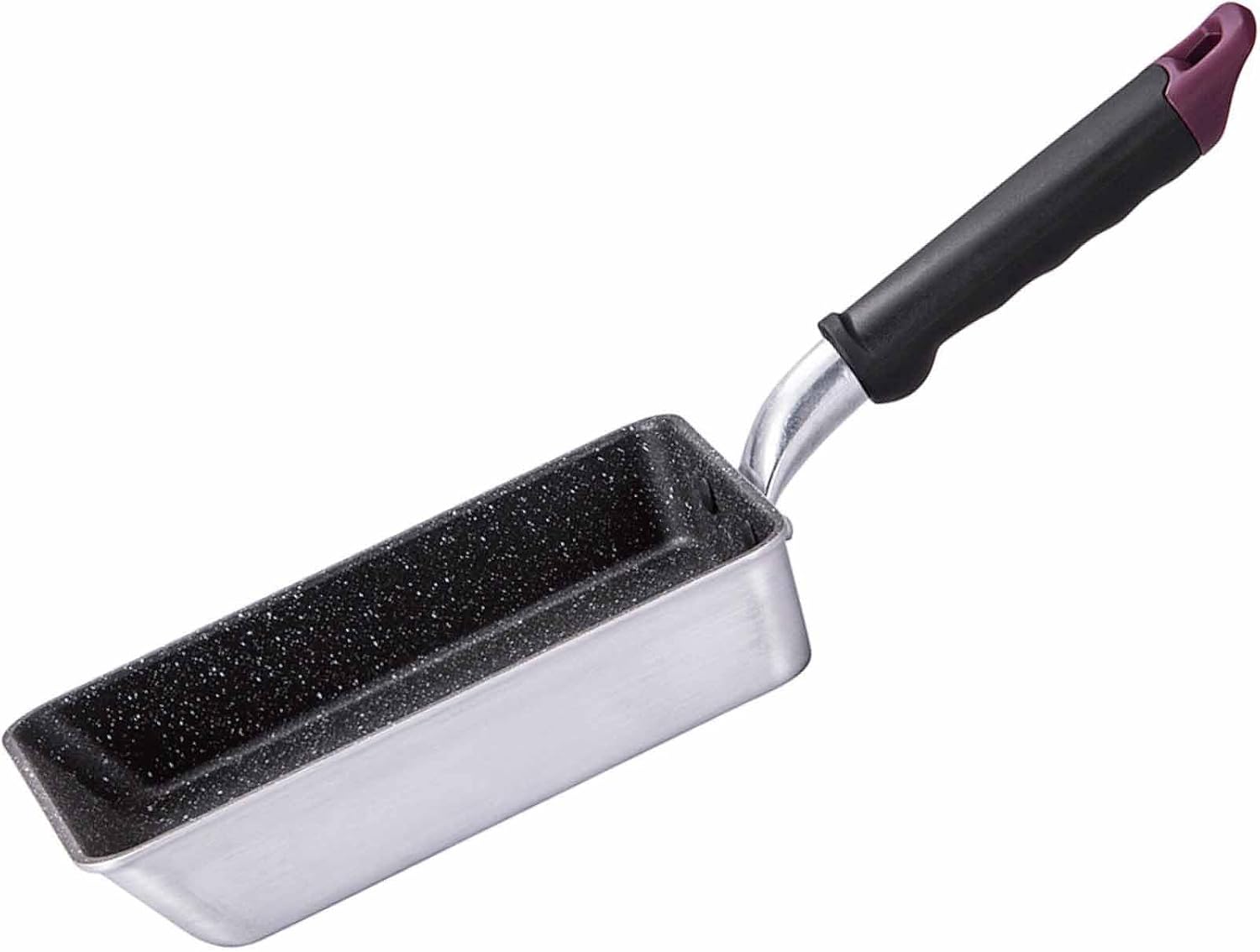 Hokuriku Aluminum Streamer Frying Pan, 9.4 inches (24 cm), Cast Aluminum, For Gas Fire, Made in Japan
