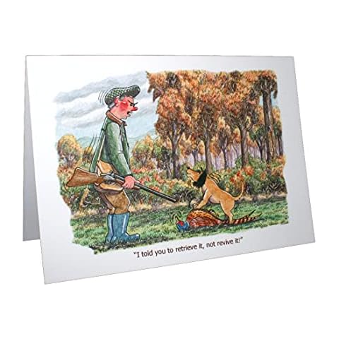Hunting & Shooting Humour A5 Greeting Card Cover
