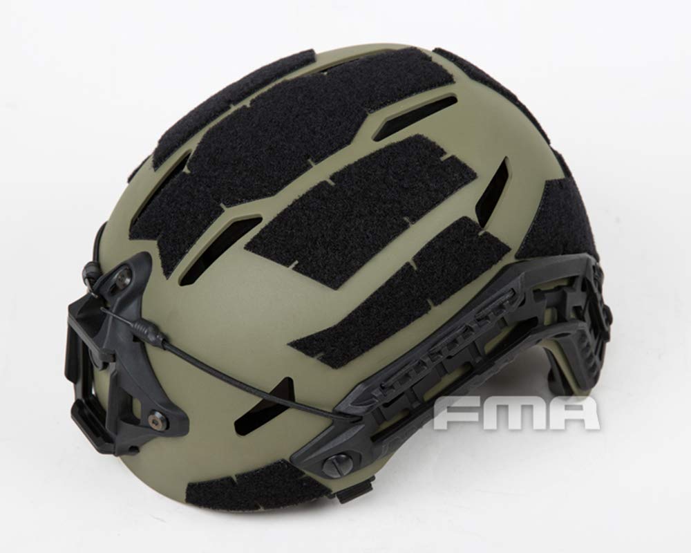 FMA TB1307 - Casco tattico per softair, caiman, balistico, per arrampicata
