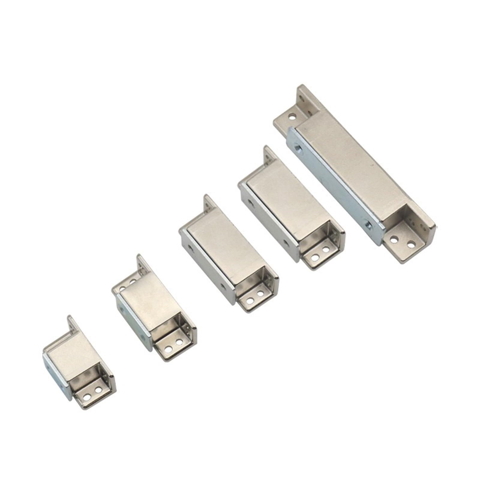 FQJYXWEWL Line Control Cabinet Electronic Product Zinc Alloy Strong Magnetic Buckle Industrial Door Suction 1Pcs(95x20mm)