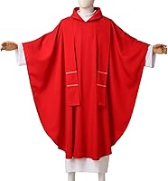 Vista 3 de BLESSUME Esperanza/Espíritu Iglesia Sacerdotes Sólidos Casulla Misas Vestiduras