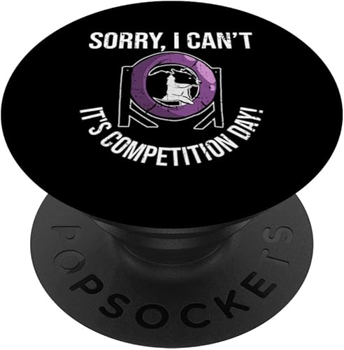 Dog Agility Trainer Design For Dog Agility Cometition PopSockets Standard PopGrip