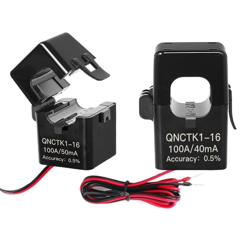 Split core Current Transformer QNCTK1-16 100A 50mA 50A 25mA 100A 100mA 5A 5mA Open Current transducer clamp Current Sensor(QNCTK1-10 50A-25mA)
