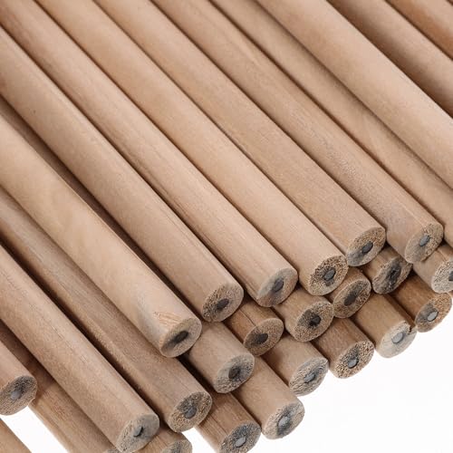 Amosfun 100 lápices de madera para escribir y dibujar miniatura 5
