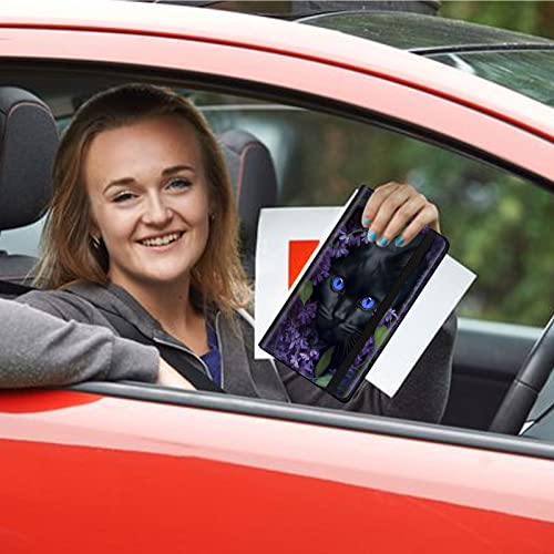 Organizador para auto de cuero miniatura 7