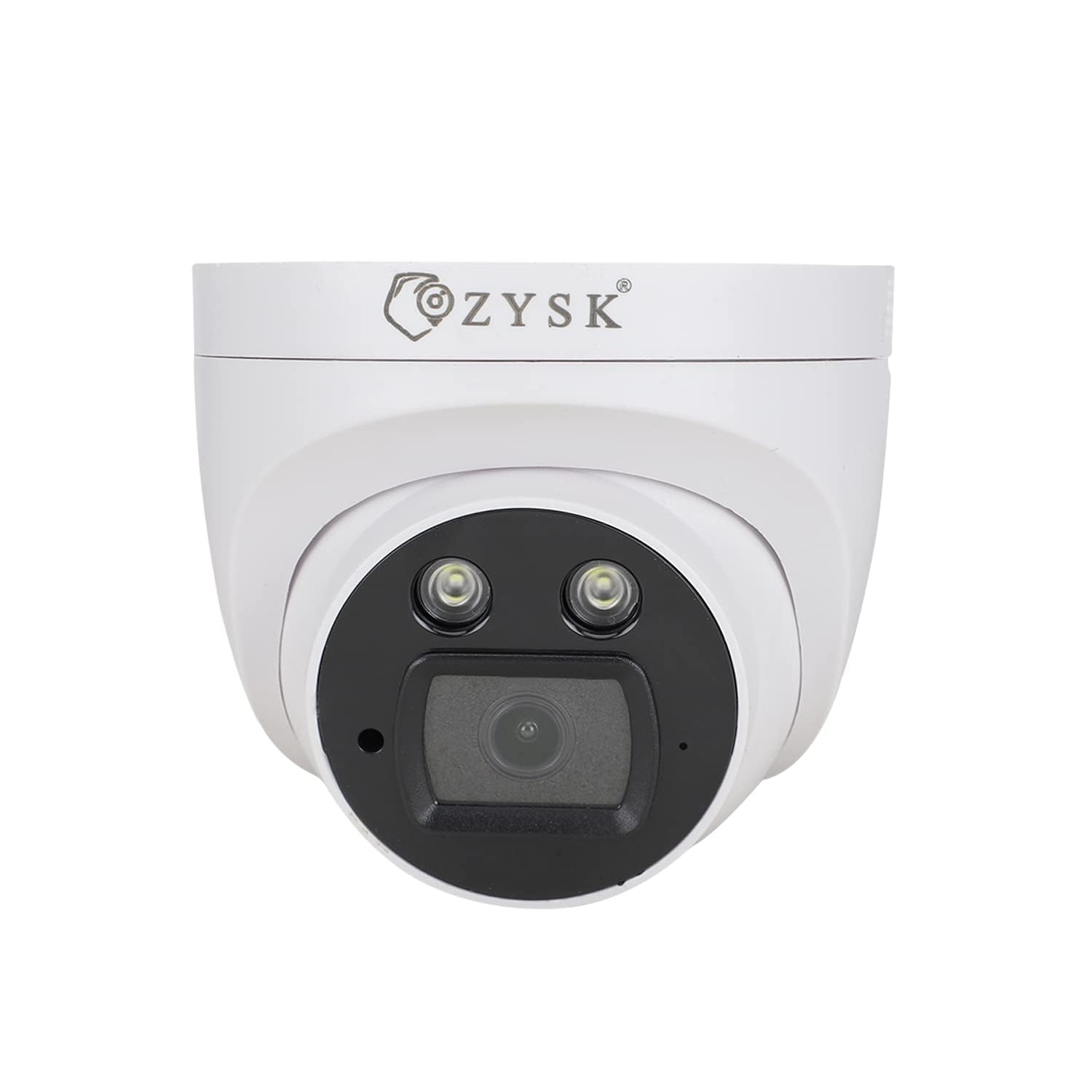 Zysk 4 MP Security Indoor Dome CCTV Camera IDay & Night Color IStarlight I IP Camera with 4LEDs ISupport POE IBuilt-in Mic IAdvance Surveillance Camera (White) Supports NVR only (B0CPBYK8NW) Amazon Price History, Amazon Price Tracker