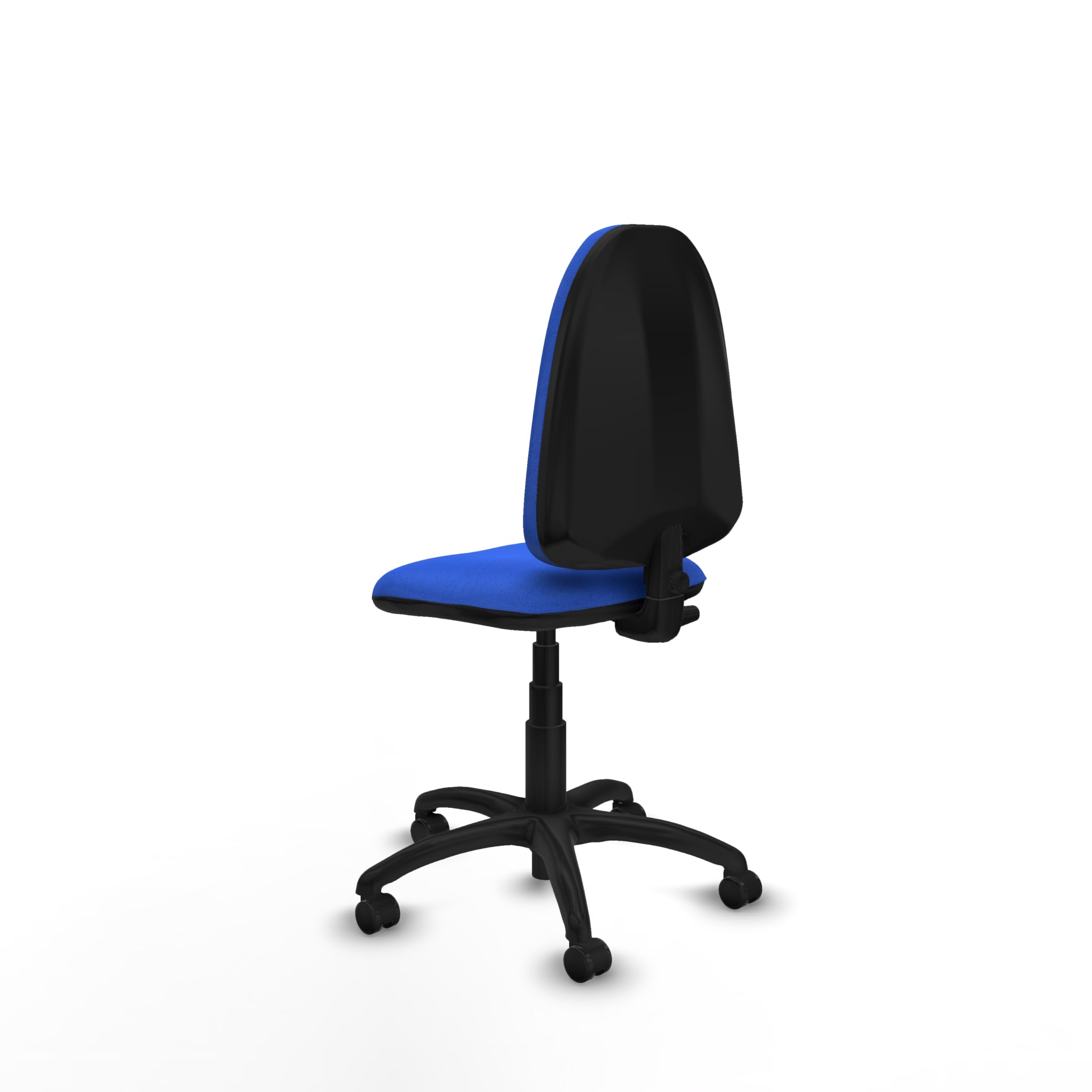 Piqueras y Crespo Chaise de télétravail conforme à la norme Aýna avec dossier réglable en hauteur, gaz chaise de bureau, rehausseur pieds bureau