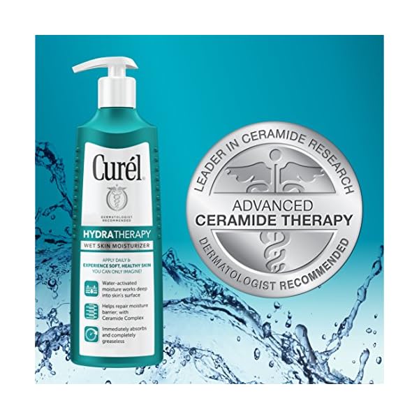 Curel-Hydra-Therapy-In-Shower-Lotion-Wet-Skin-Moisturizer-for-Dry-or-Extra-dry-Skin-with-Advanced-Ceramide-Complex-for-Optimal-Moisture-Retention-12-Ounce Curel Hydra Therapy In Shower Lotion, Wet Skin Moisturizer for Dry or Extra-dry Skin, with Advanced Ceramide Complex, for Optimal Moisture Retention, 12 Ounce