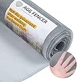 AggFencer 16in x 10ft Hardware Cloth 1/8 inch 27Ga Hot Dipped Galvanized After Welding, Chicken Coop Wire Fence, Welded Metal Fencing Roll Mesh for Bee Screen Garden Plant Poultry Animal Netting Cage