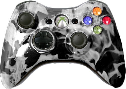 Custom Xbox 360 Controller - White Flame