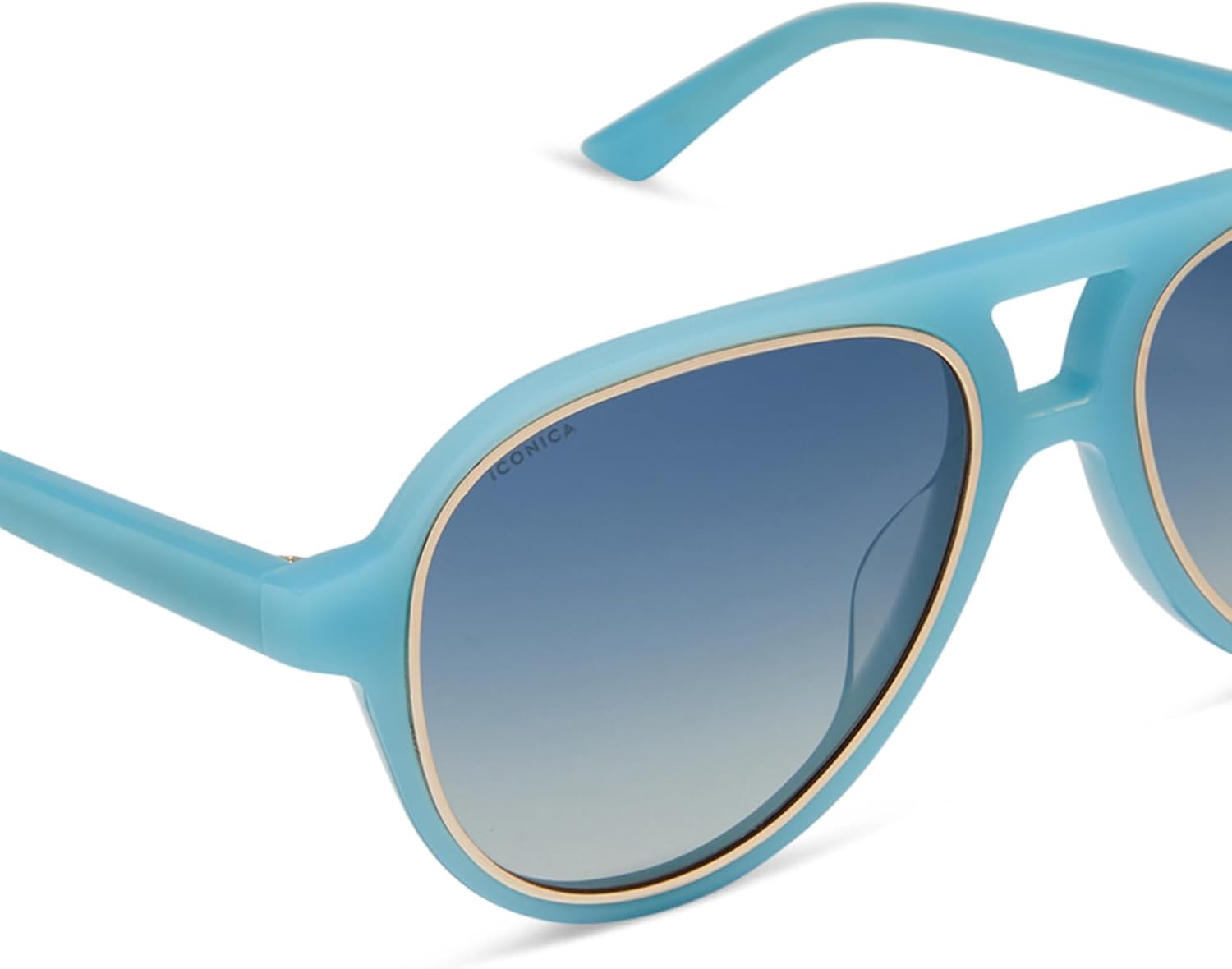 DIFF Iconica Pia Designer Aviator Sunglasses for Women UV400 Polarized Protection