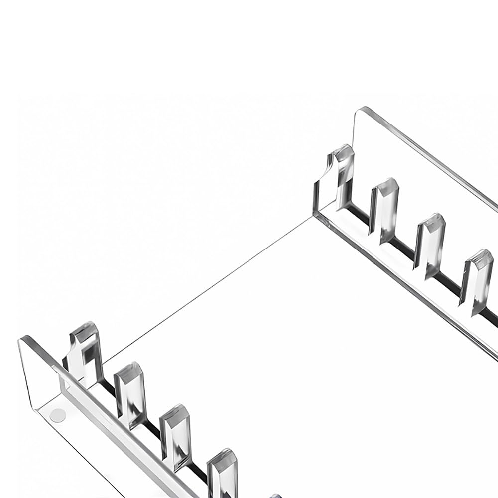 Générique Support de rangement de jeux vidéo en acrylique pour PS5 PRO, support de rangement de boîtes de cartes de jeux, support de rangement de CD pour 12 boîtes de jeux (transparent) (Blanc)