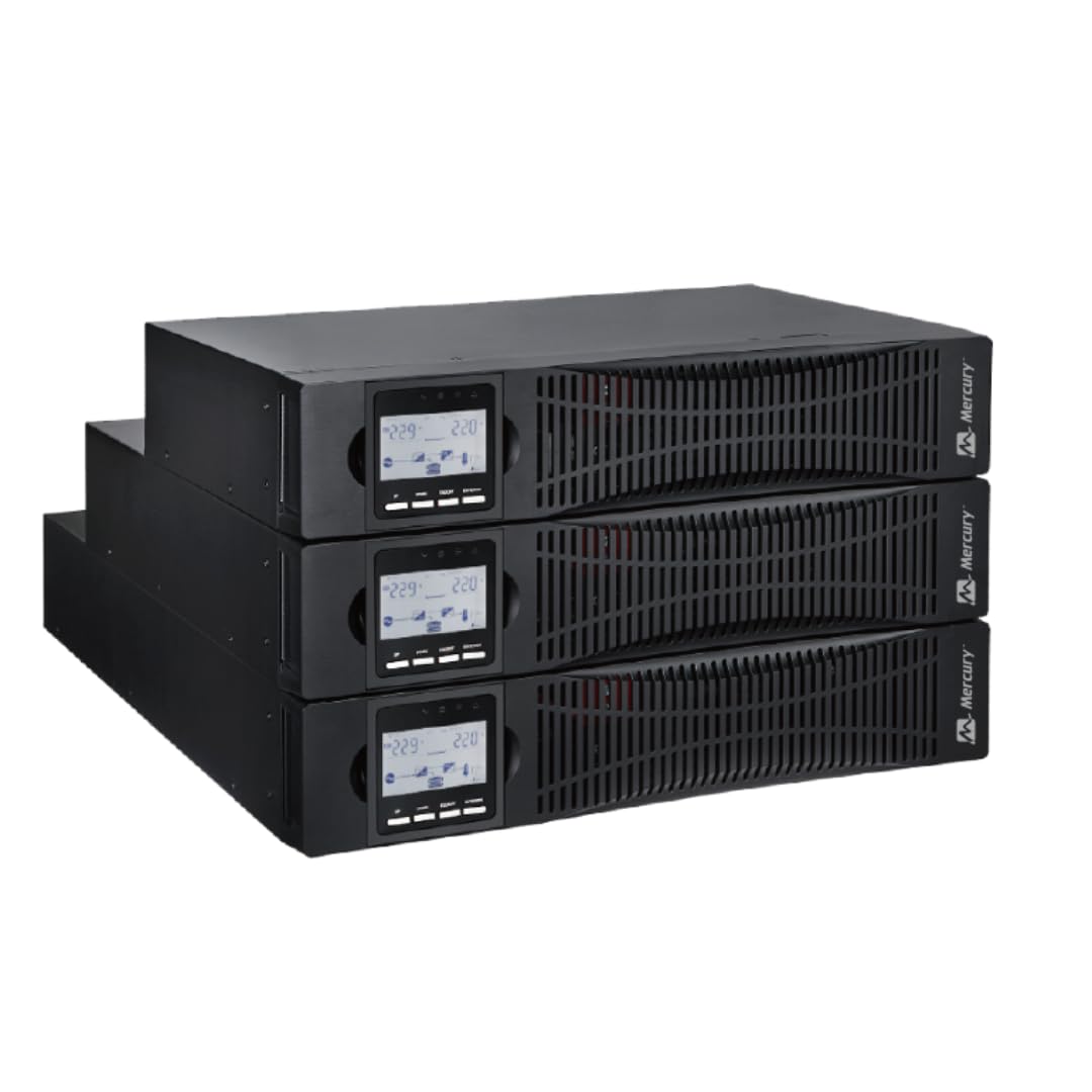 Mercury Online UPS, 1.5K/2K/3K RT, Rack Mount and Tower Convertible (3K RT)