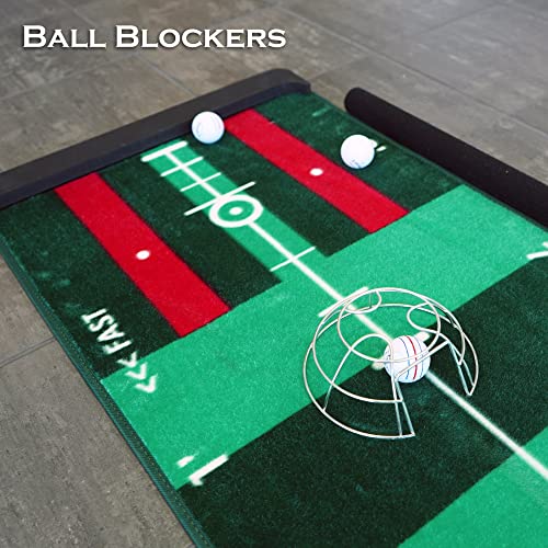 Proadvanced Proinfinity Putting Mat - 4 Speed Golf Green Simulator - Giftbox Package -For Family - For Children - For Party #TOP5