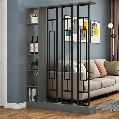 ؐ̎̕d؂{IA_Ȗ{IƎ[Lrlbg z[ItBX̑p̔XN[(Gray+Black,100x24x202cm)