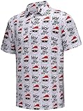 Christmas Men'S Golf Polo Shirt Funny Golf Shirts For Men Performance Moisture Wicking Quick Dry Athletic Short Sleeve Shirts