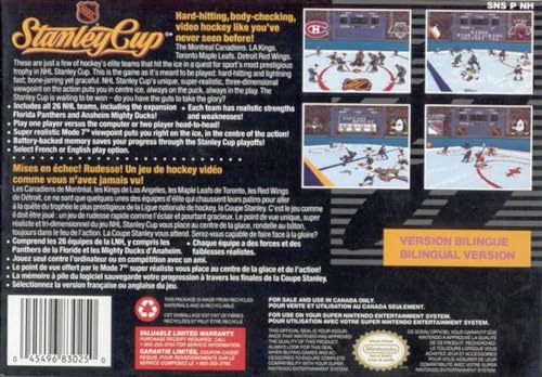 Nhl Stanley Cup Super Nintendo - vue 4