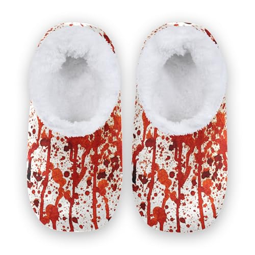 House Slippers Soft Fuzzy Memory Foam Slipper Socks for Men Woman