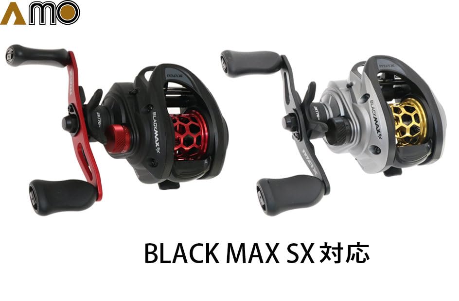 アンバサダー　5000用 amo軽量カスタムスプール ブラック Amazon | AMO カスタムスプール 26モデル Abu MAX SX/BLACK MAX SX/MAX