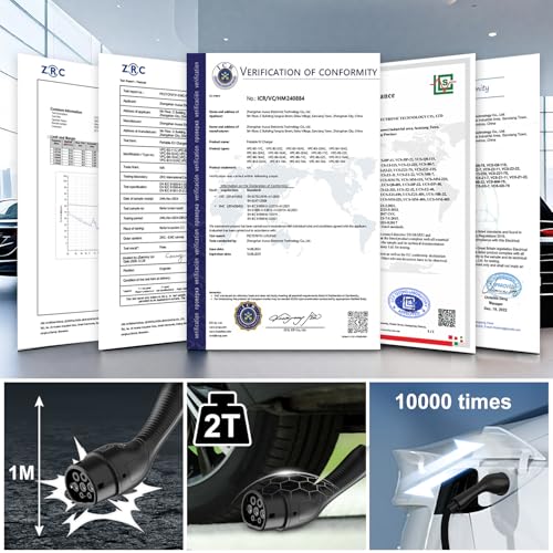Chargeur voiture electrique 7kw conception robuste premium type 2