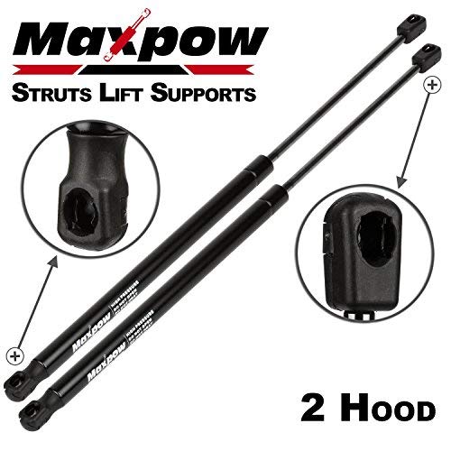 Maxpow Compatible With Volvo XC90 2003 2004 2005 2006 2007 2008 2009 2010 2011 2012 2 Pieces (SET) Front Hood Lift Supports Struts SG315014 30649736