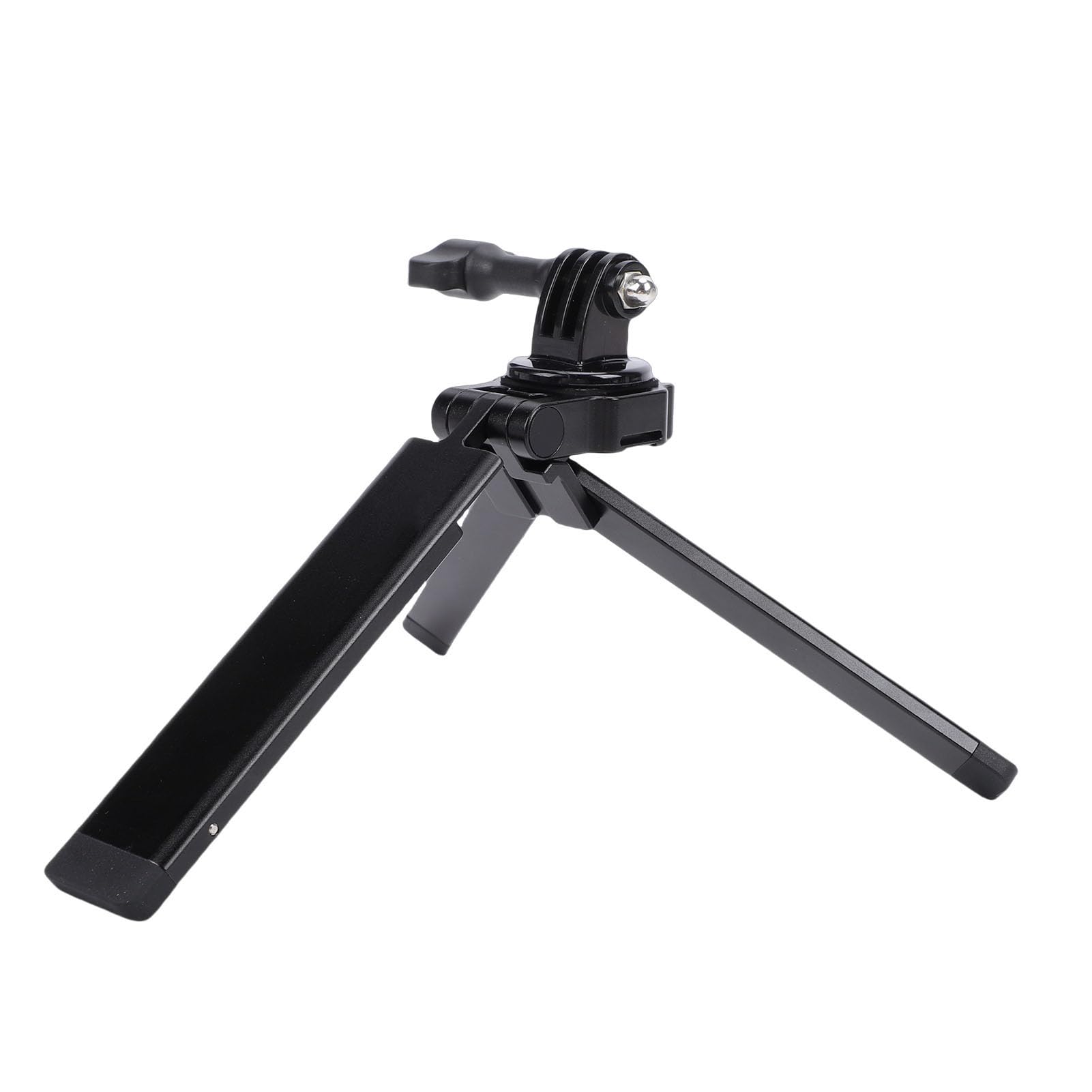 Jiawu Treppiede Magnetico Leggero e Pieghevole, Multifunzionale, per Action Camera, Fotografia di Viaggio, Alluminio, 1 unità
