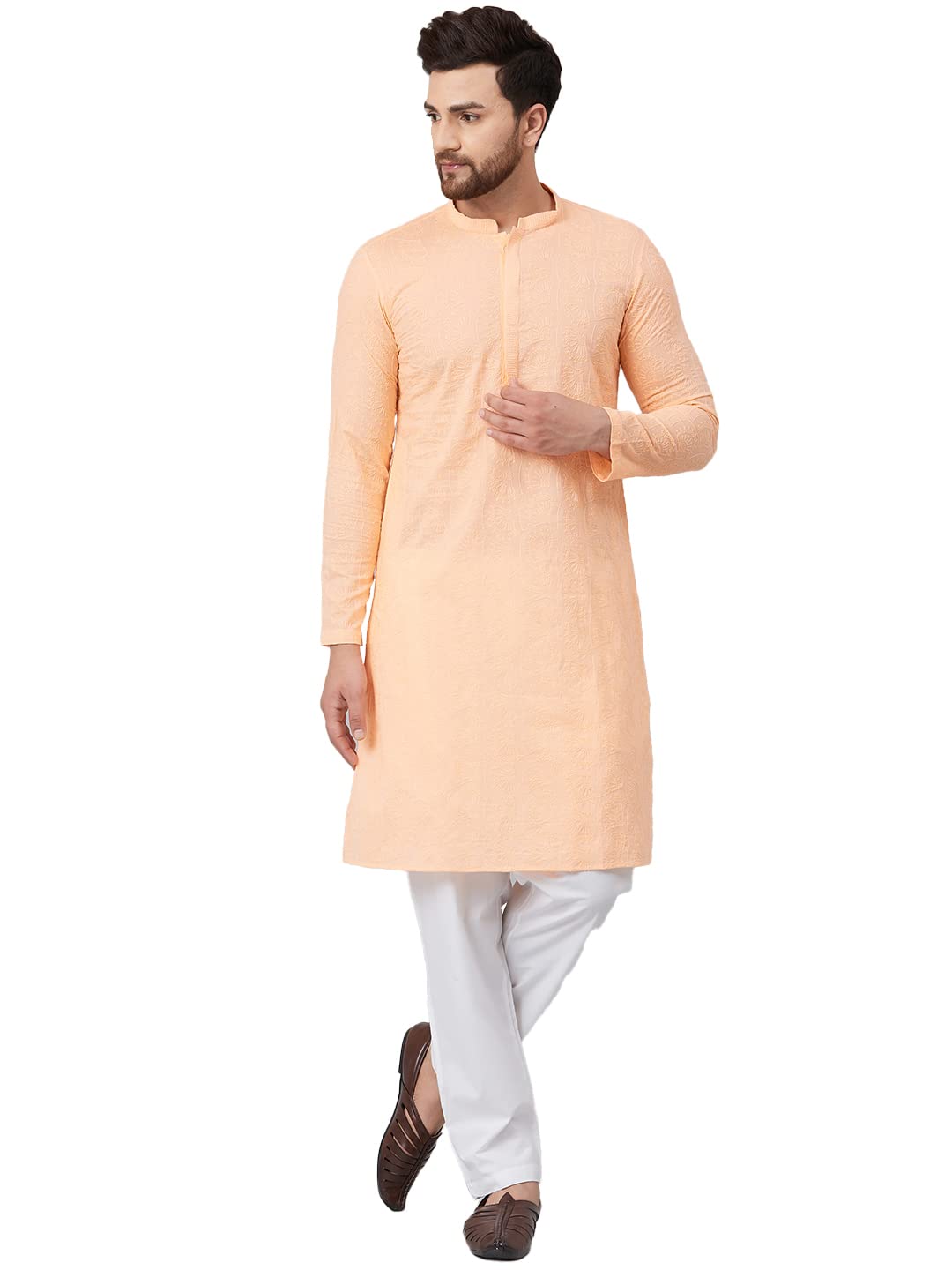 see designs Men Cotton Regular Kurta-picture-44