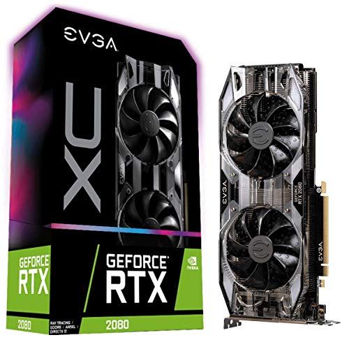 EVGA GeForce RTX 2080 XC GAMING, 8GB GDDR6, Dual HDB Fans & RGB LED Graphics Card 08G-P4-2182-KR (Renewed)
