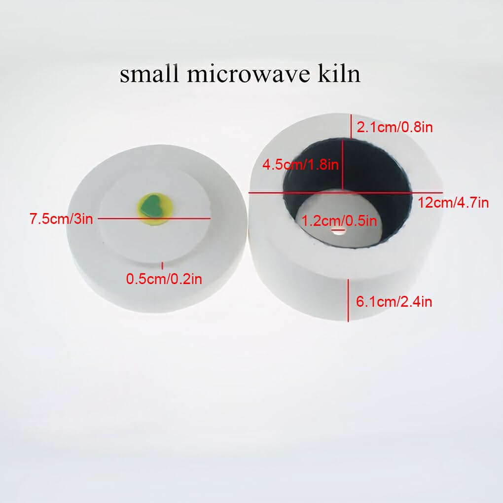 6 unids/set horno microondas ecológico práctico y resistente a altas temperaturas para horno microondas de cerámica de fusión de vidrio, Conjunto de 10