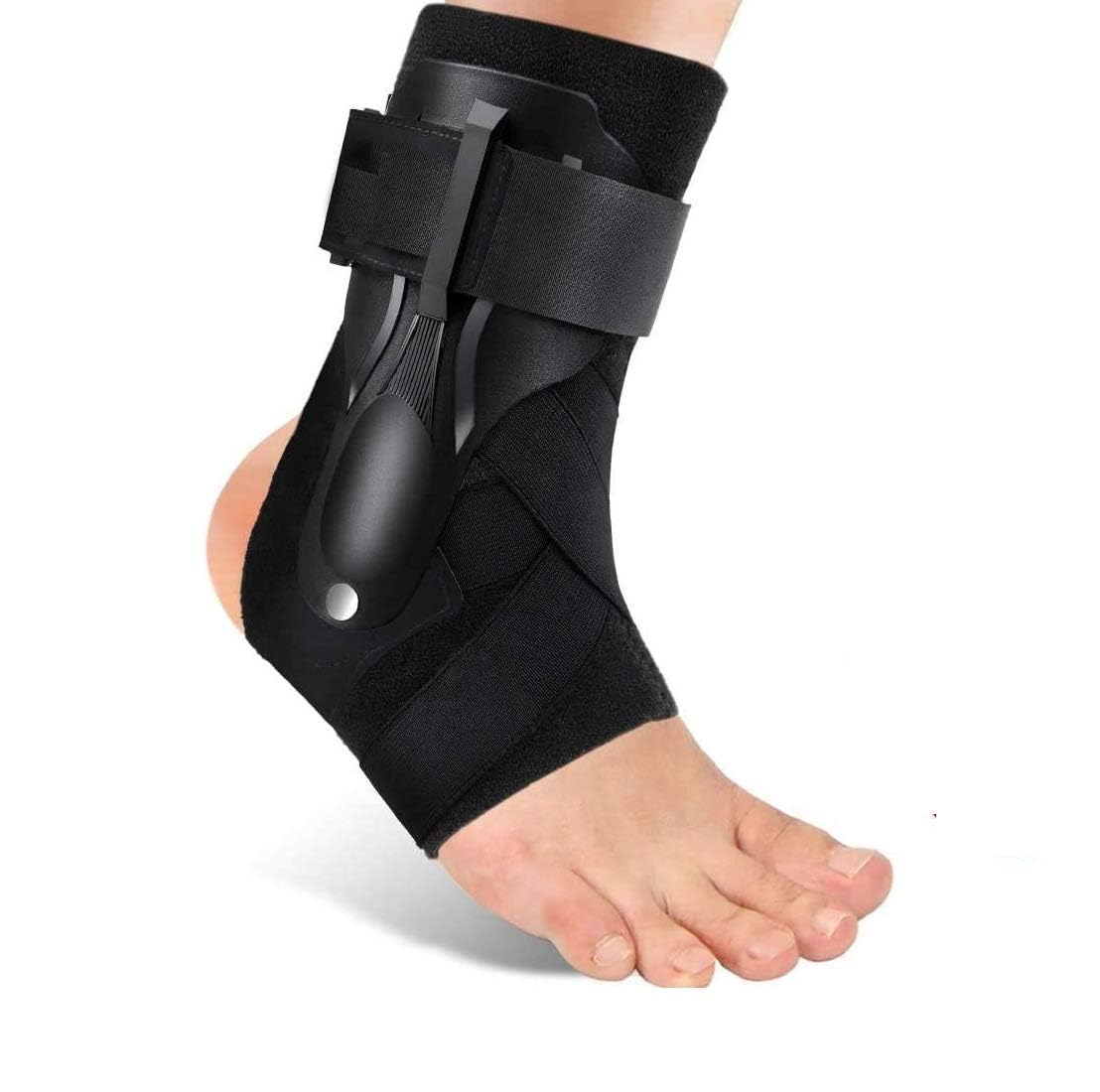 NUCARTURE Nylon Ankle Fracture Support Brace For Ankle Sprains, Sports, Ankle Wrap For Running, Leg Support Strap Belt For Pain Relief Compression Stabilizer For Kids(Age 5-16) (Small) (B0D56G6BM8) Amazon Price History, Amazon Price Tracker