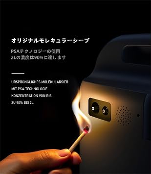 Japanese Oxygen Inhaler, Oxygen Inhaler, Oxygen Inhaler, Oxygen Inhaler, Home Oxygen Generator, Highland Oxygen Machine, Medical Grade Oxygen Generator, Maximum Flow Rate of 8 L/Min, Good