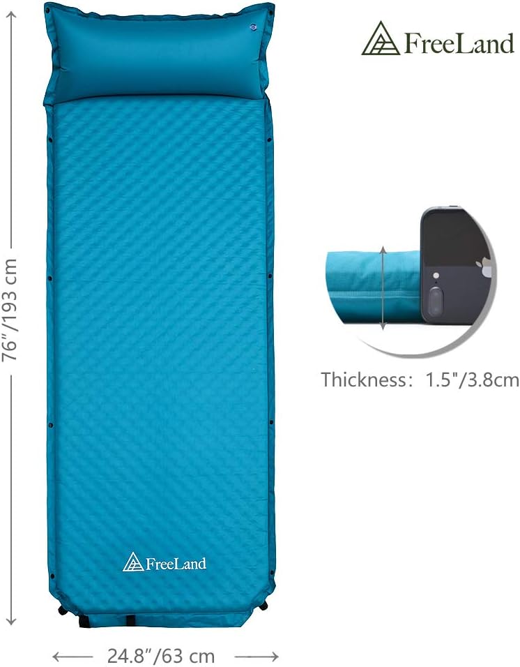 freeland self inflating sleeping pad