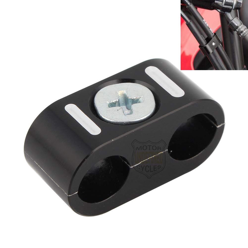 4 Pcs Universal Motorcycle Brake Throttle Cable Clamp Clip Holder - View #12