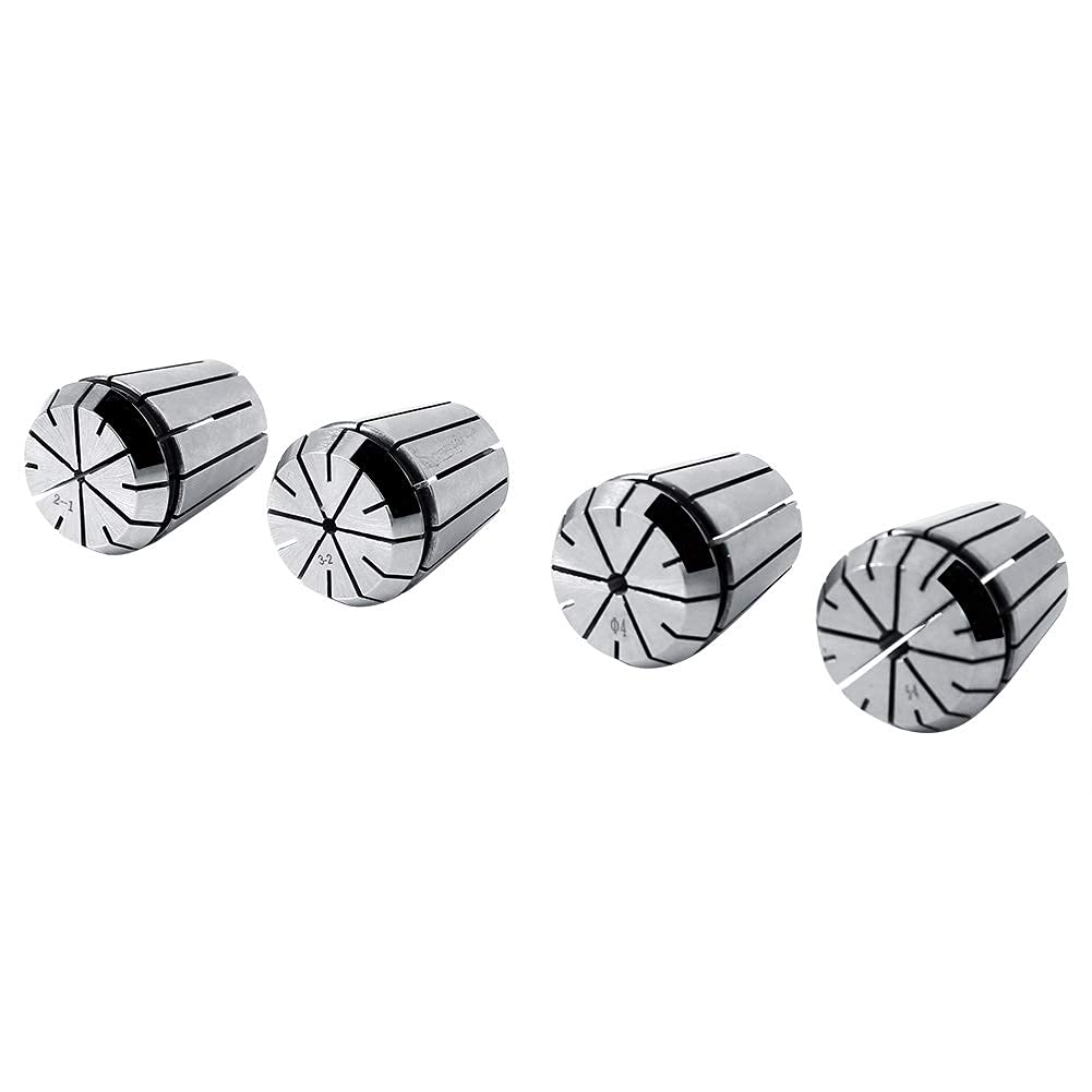 Spannzangen-Set 19PCS ER32 Präzisionsfeder-Spannzangensatz Klemmhülsen-Set für CNC-Werkstück Gravur- und Fräsdrehmaschinenwerkzeug, 2 mm-20 mm