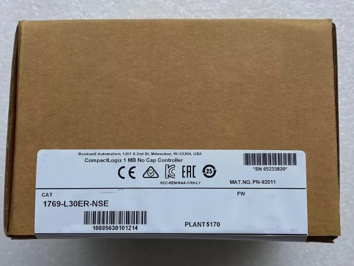 New 1769-L30ER in Box Motion Controller
