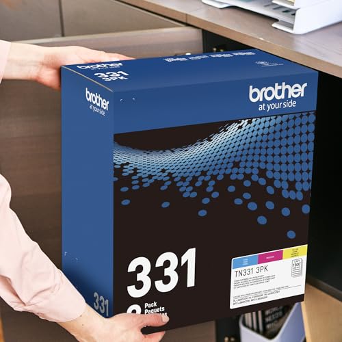 Brother Genuine Standard-Yield Color Toner Cartridge Three Pack TN331 3PK -Includes one Cartridge Each of Cyan, Magenta & Yellow Toner - image 5