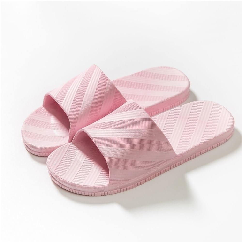 Chaussures de douche mixtes rose taille 42 avec semelle épaisse