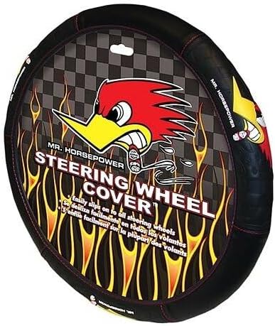 Plasticolor 6467R01 Mr. Horsepower Steering Wheel Cover