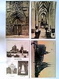  Erfurt, Dom, versch. Ansichten, 4 AK, 2x gelaufen 1907 und 1918, 2x ungelaufen, Konvolut