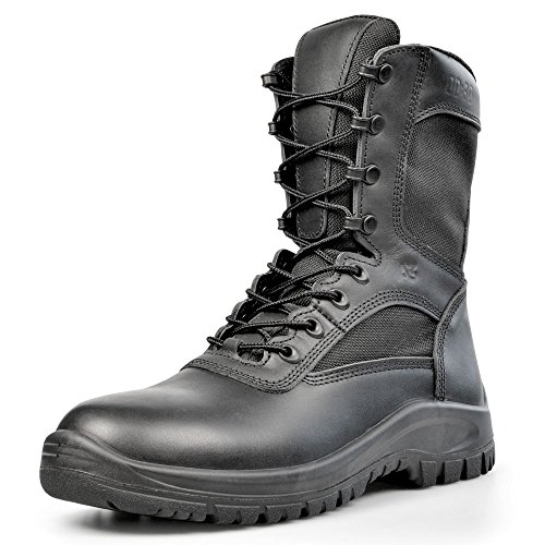 OD:30 Black Side Zip A3 Combat Boot 10 W US