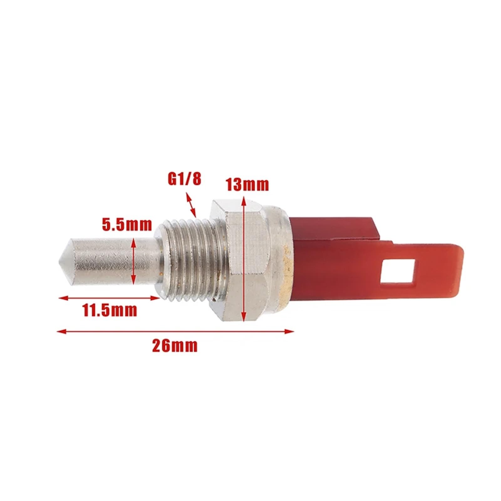 Sonda de Sensor de Temperatura G1/8-10K for Calentador de Agua a Gas de Pared, Accesorios de Repuesto for calderas.