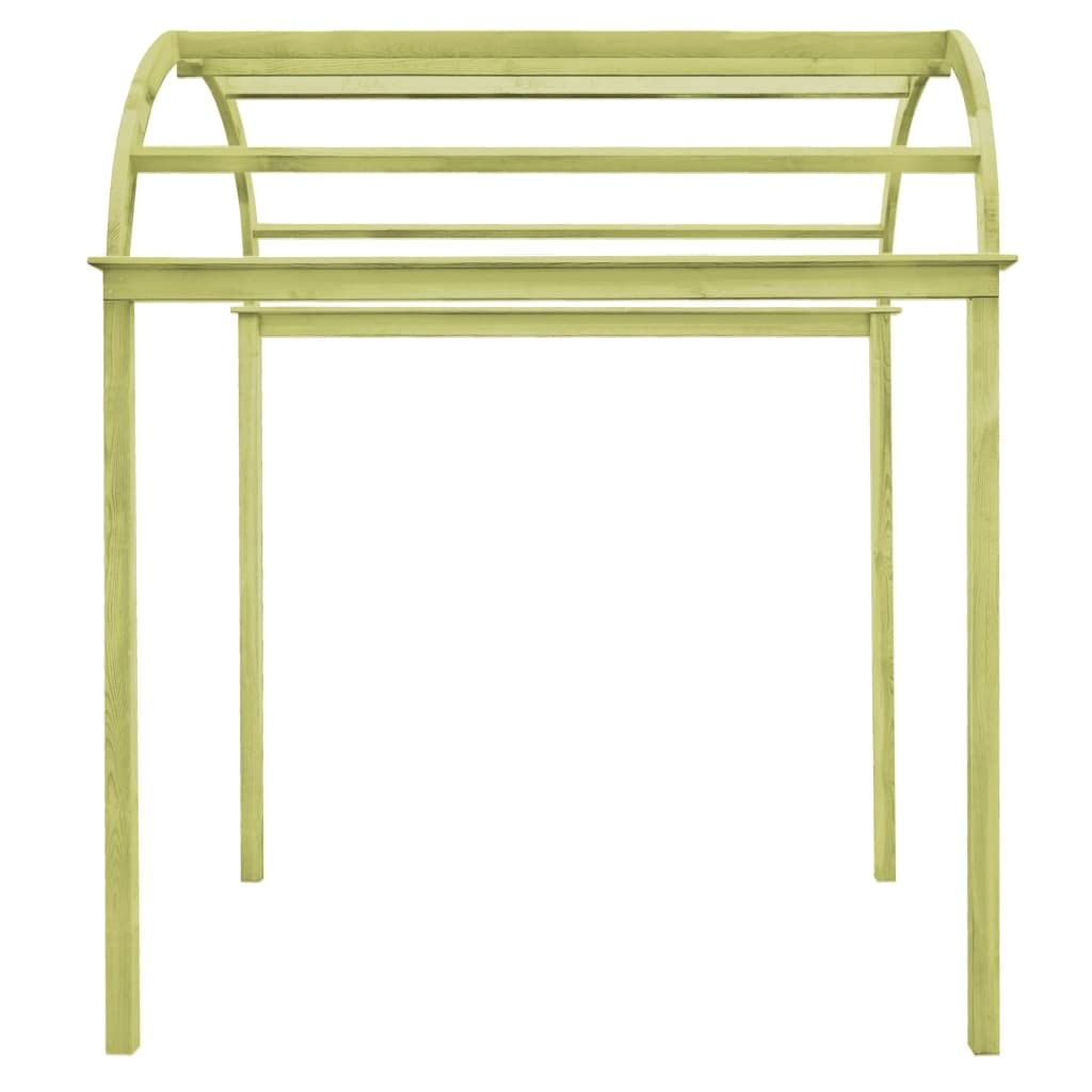 Arco traliccio in legno di pino impregnato, 125 x 150 x 235 cm