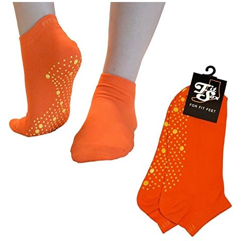 Calcetines de deporte FitSox Pilates, Yoga, Barre, Ballet, Baile, Aptitud, Artes Marciales, Gimnasio, Rutina De Ejercicio, Antideslizante Cover