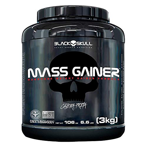 Mass Gainer - 3000G Banana - Black Skull, Black Skull