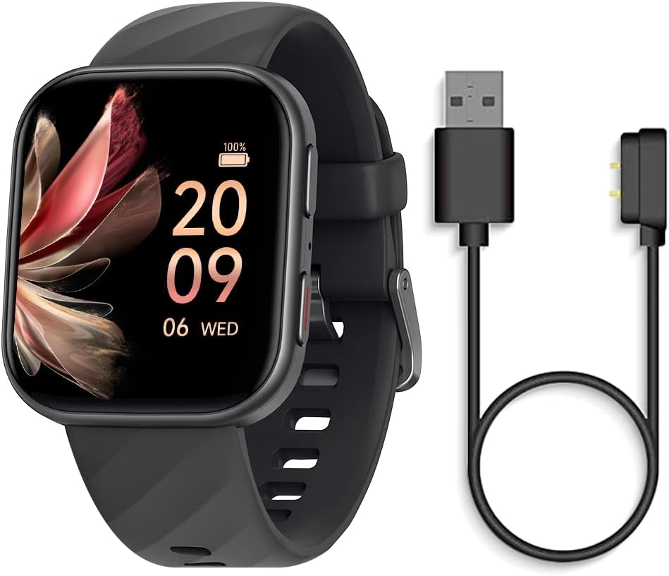 FITVII Health & Fitness Tracker 2024 (Answer/Make Calls), Smart Watch with 24/7 Heart Rate and Blood Pressure, Sleep Tracking, Blood Oxygen Monitor, 120+ Sport Mode Waterproof Activity Tracker