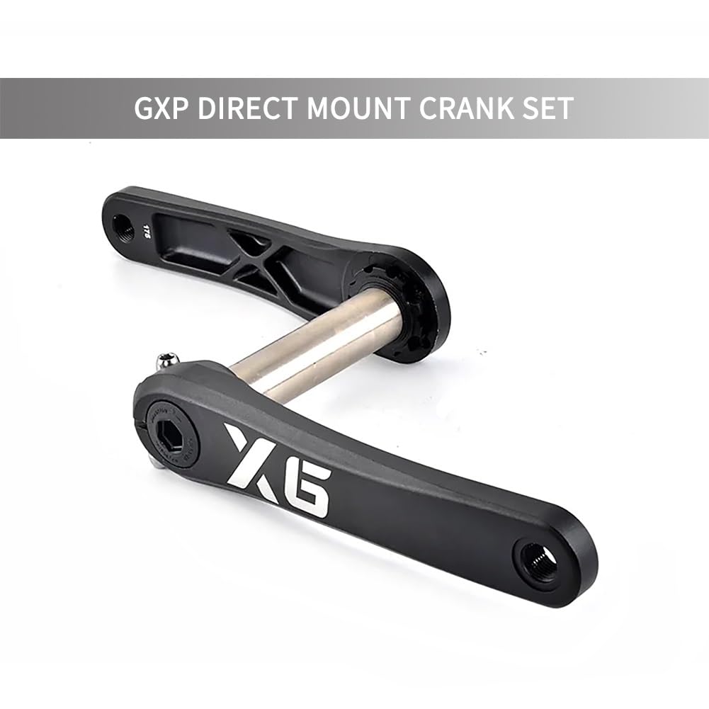 Guarnitura per Mountain Bike 170 mm 175 mm Guarniture Direct Mount Cavi Integrati Bracci Pedivella con Movimento Centrale BSA Adatto a 8-12 velocità Lega di Alluminio Ultraleggera