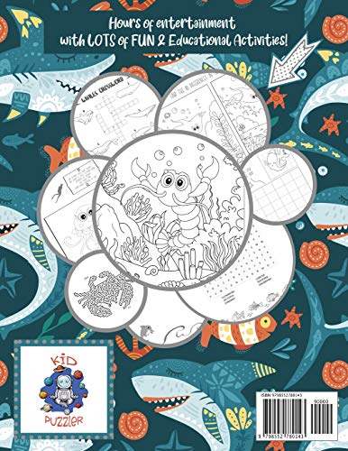 Creatures of the Blue Sea Kids Activity Book for Ages 7-10: Hours of entertainment with LOTS of FUN & Educational Activities! (Bright Minds Play: A Fun and Educational Book Series for Kids) image 4