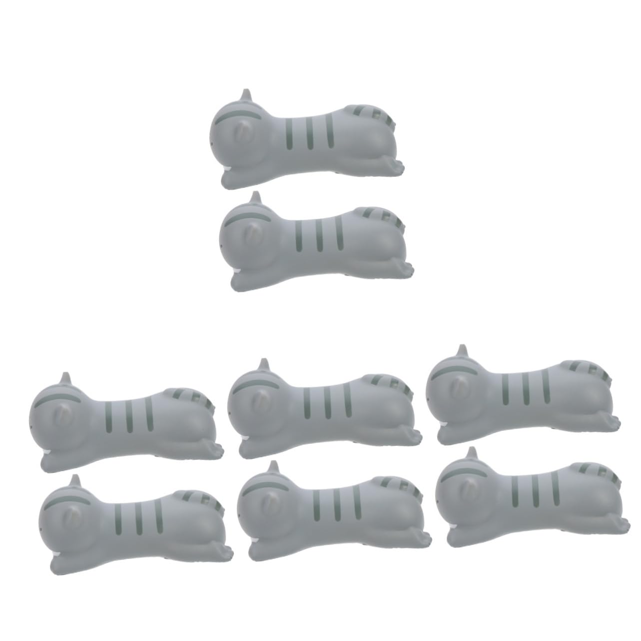 Tofficu 4 Sätze Tier-mauspad Mauspad Handgelenkstütze Handballenauflage Für Office-mäuse Cute Mousepad Handgelenkschutz Mauspad-handhalter Büro- -handgelenkstütze Harz Grey 2 Stück * 4