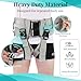 Gait Belt Transfer Belts for Seniors, Gate Belts Medical with Leg Straps, Safety Walking Belt for Elderly, Heavy Duty Nursing Safety Belt Stand Assist Aid with Quick Release Buckle (L)