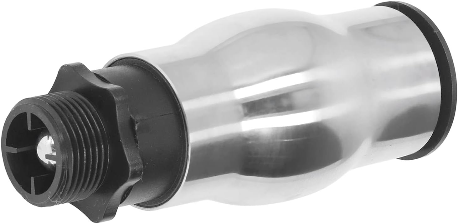 Stainless Steel Water Spray Head, Pond Water Fountain Nozzle Fountain Head G1 Male Thread Frothy Foam Jet Fountain Nozzle for Landscaping Gardens Parks Libraries Museums
